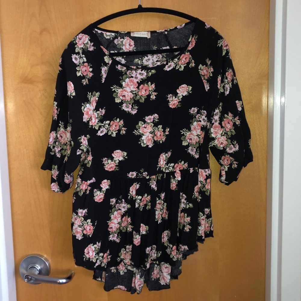 Altar’d State Floral Blouse
